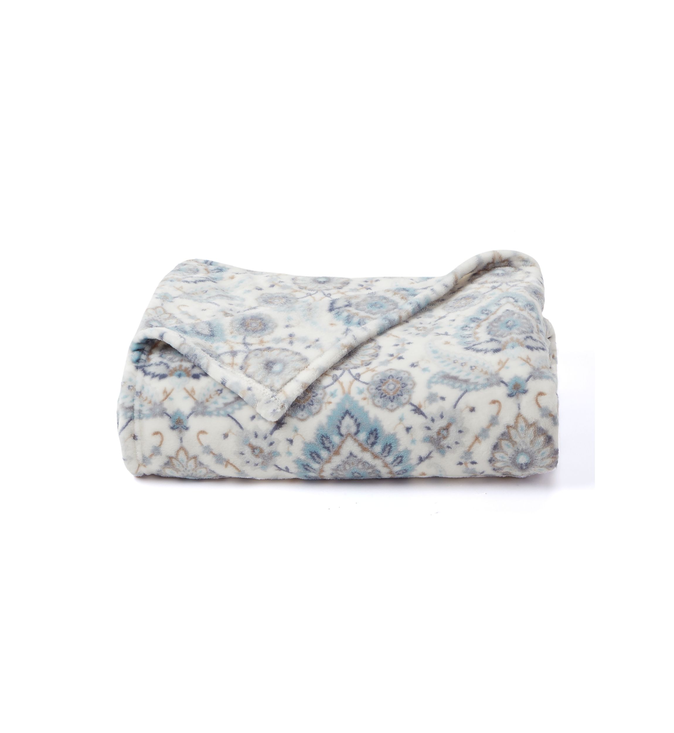 Patterned Lux Velvet Throw Blanket