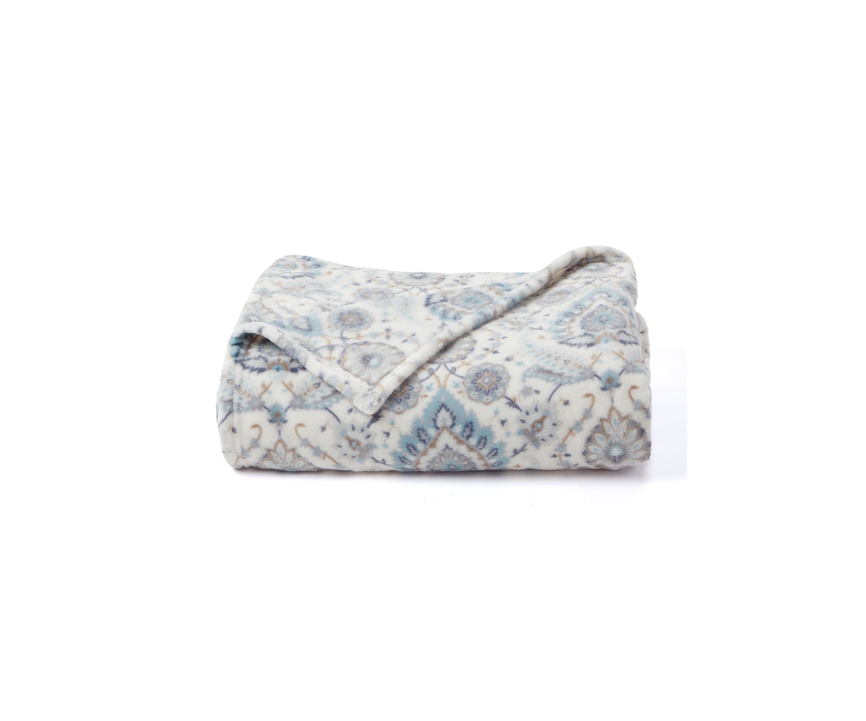 Patterned Lux Velvet Throw Blanket