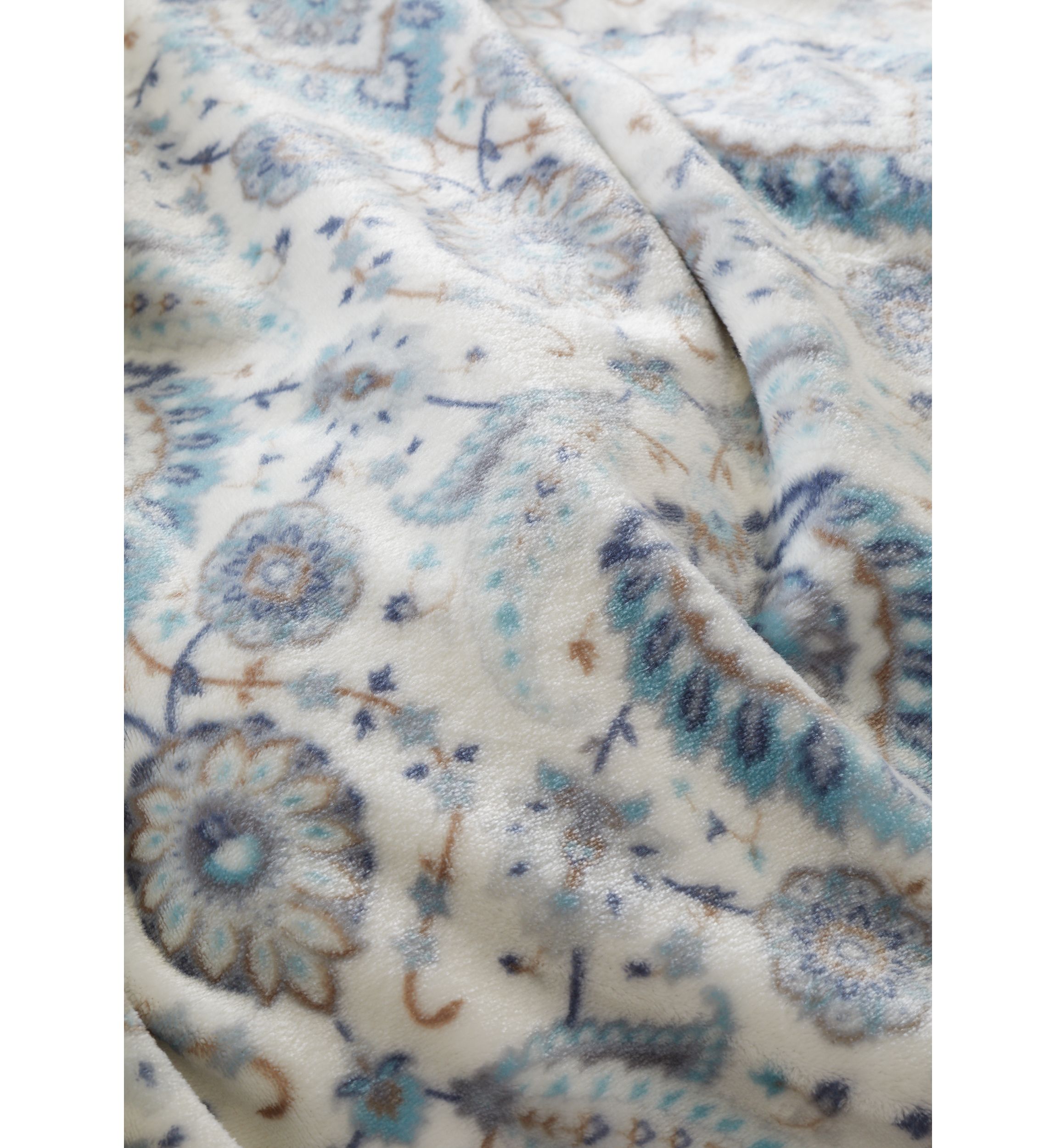 Patterned Lux Velvet Throw Blanket