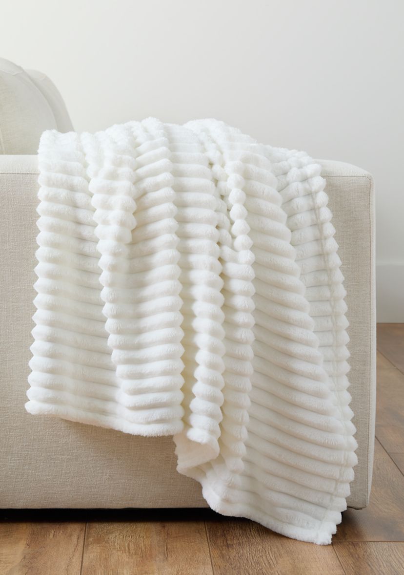 Corduroy Velvet Oversized Throw Blanket