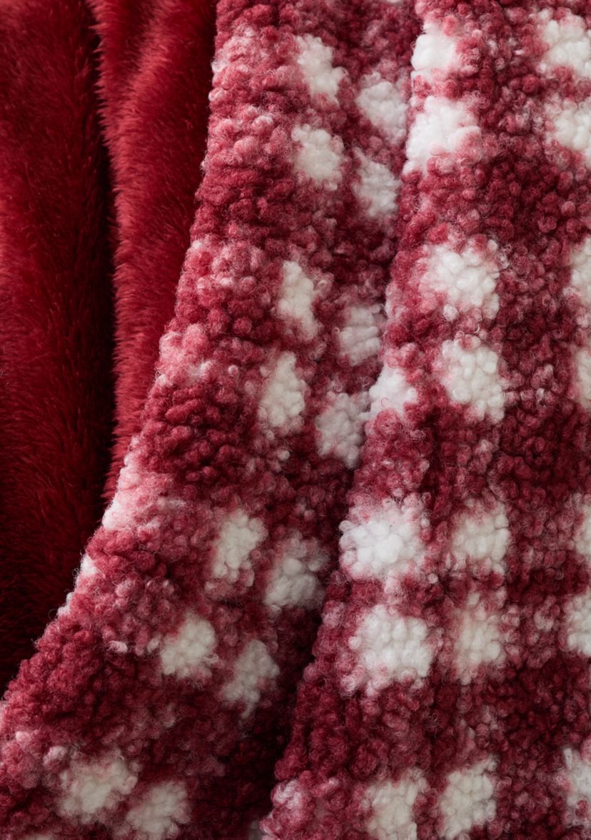 Luxury Teddy Wool Throw Blanket