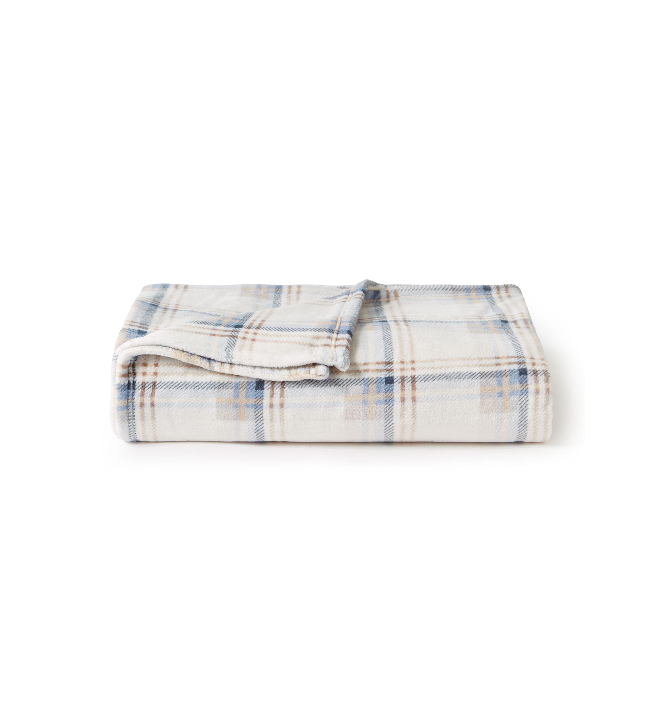Luxury Velvet Plaid Throw Blanket