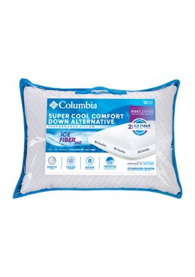 Columbia ice fiber memory foam outlet pillow