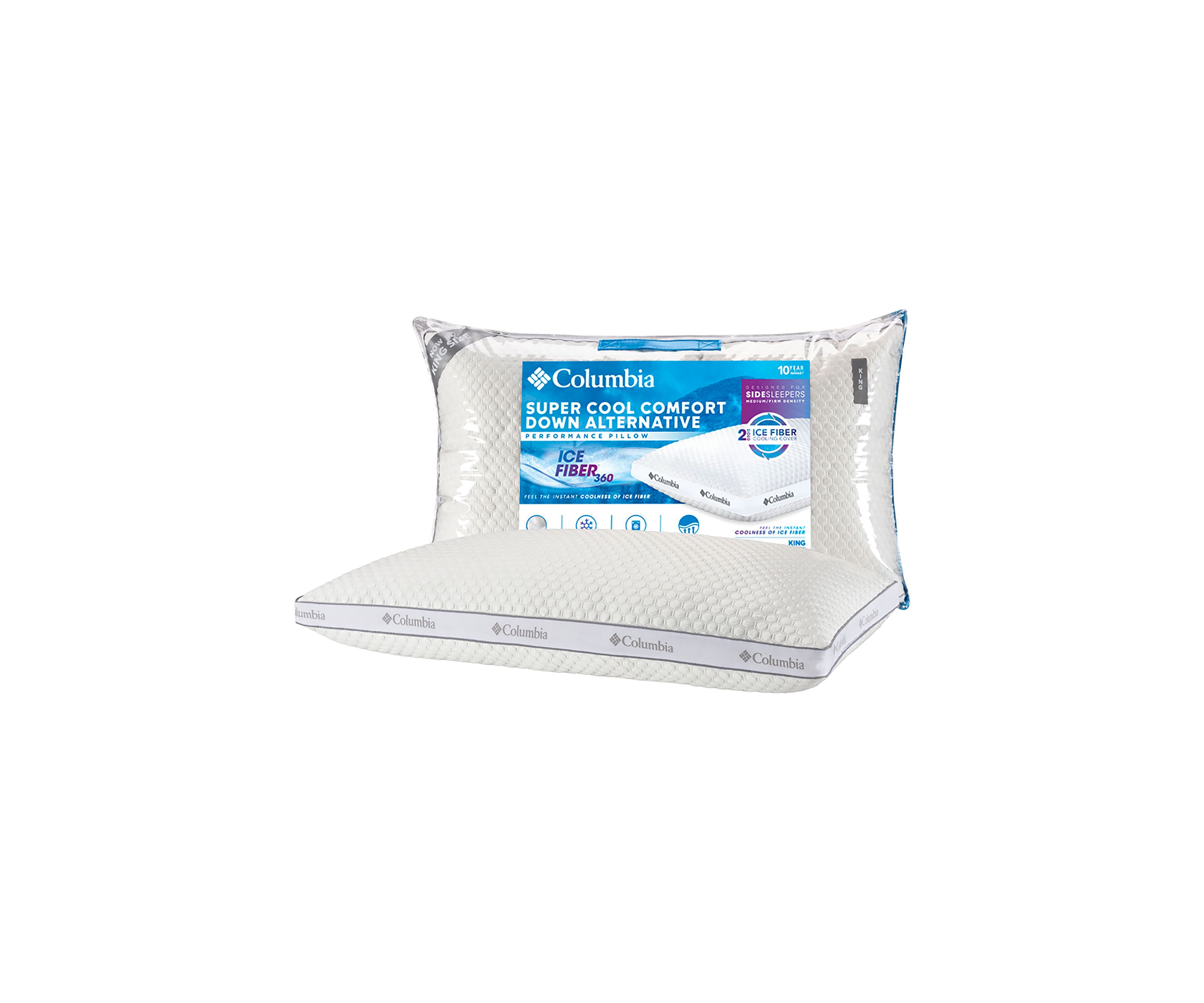 Ice Fiber Side Sleeper King Pillow