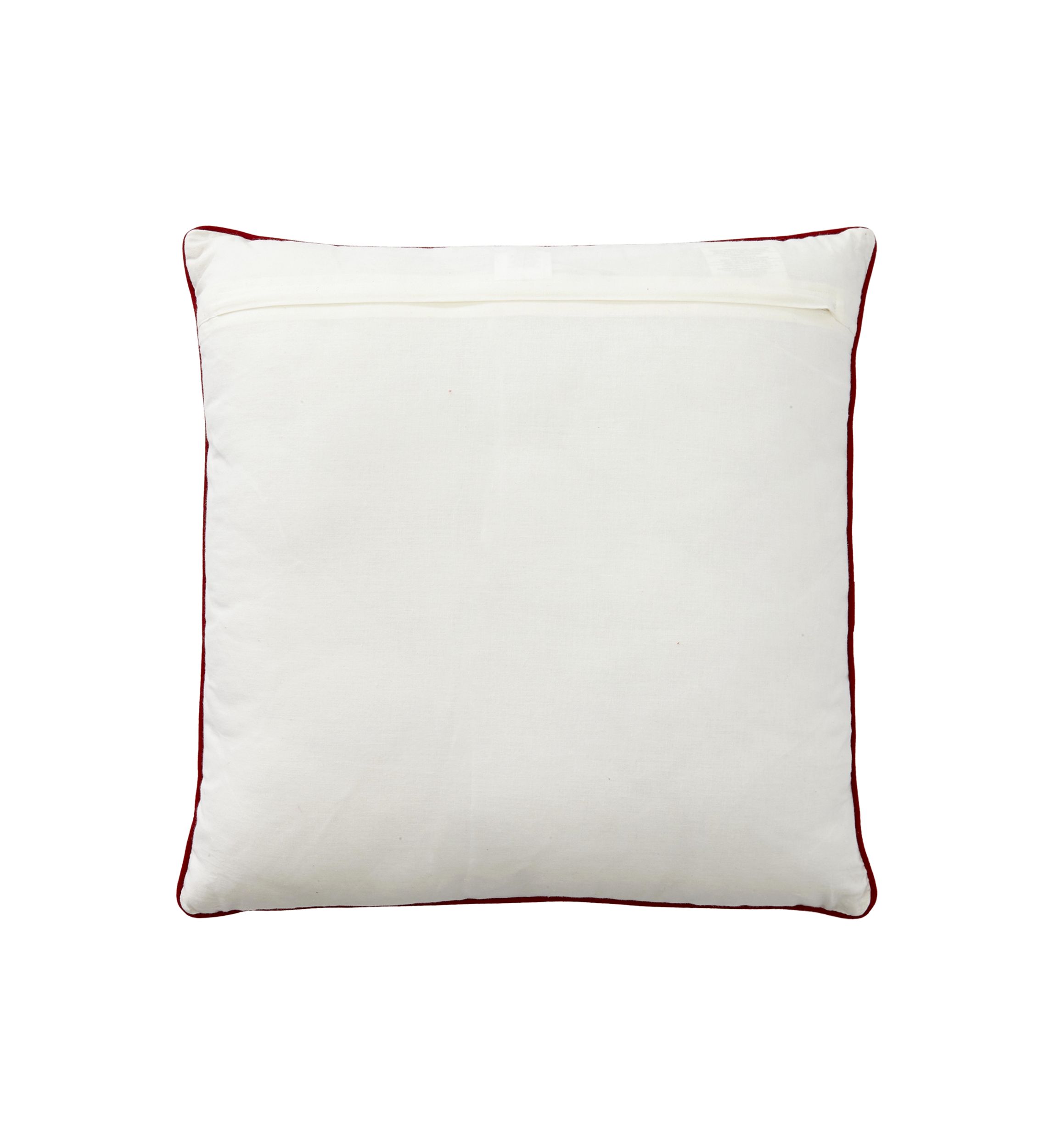 Beaded Candy Cane Throw Pillow