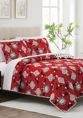 3 Piece Ornament Quilt Set