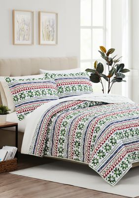 Fair Isle 3-Piece Quilt Set