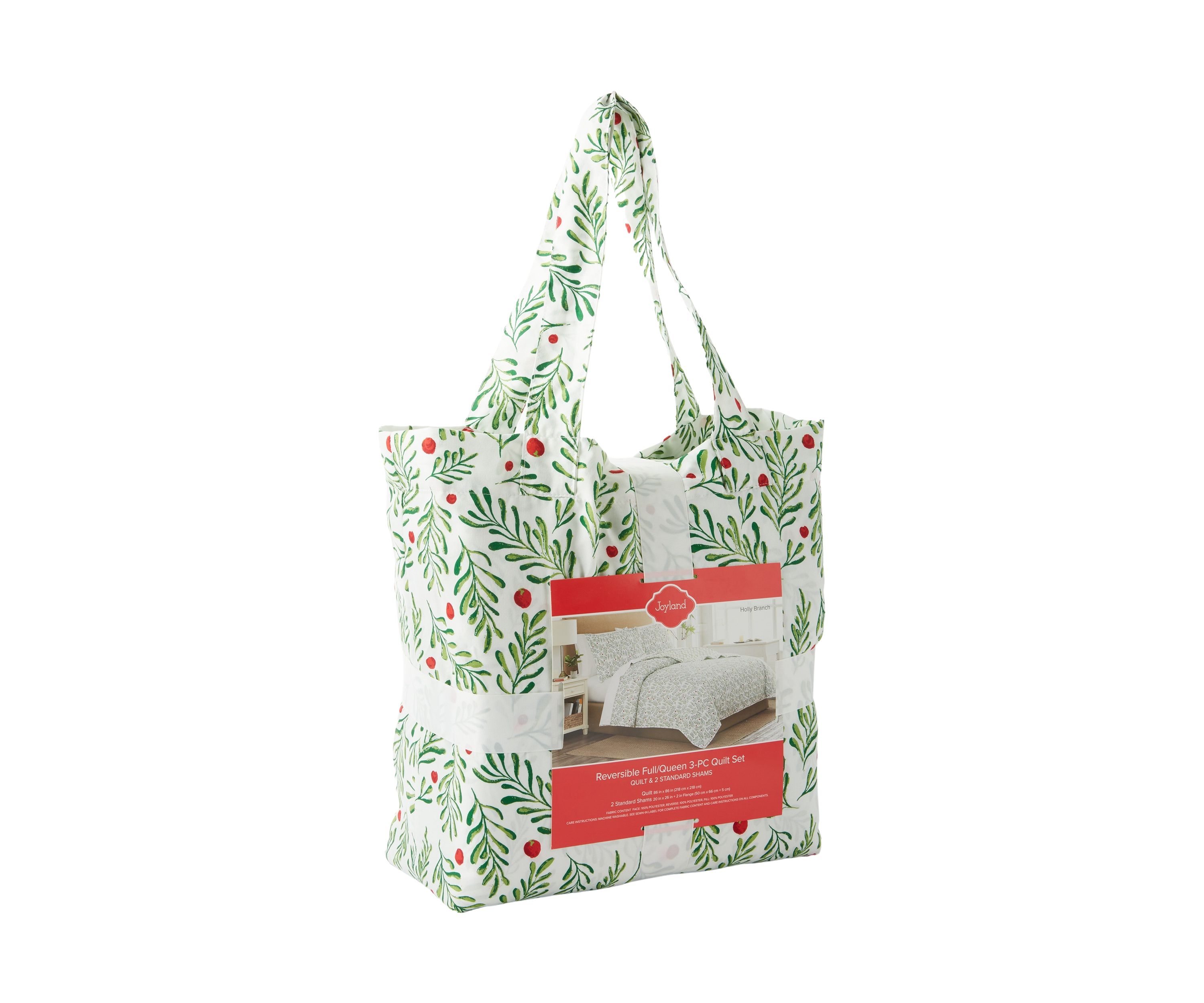 Holly Branch Quilt Set