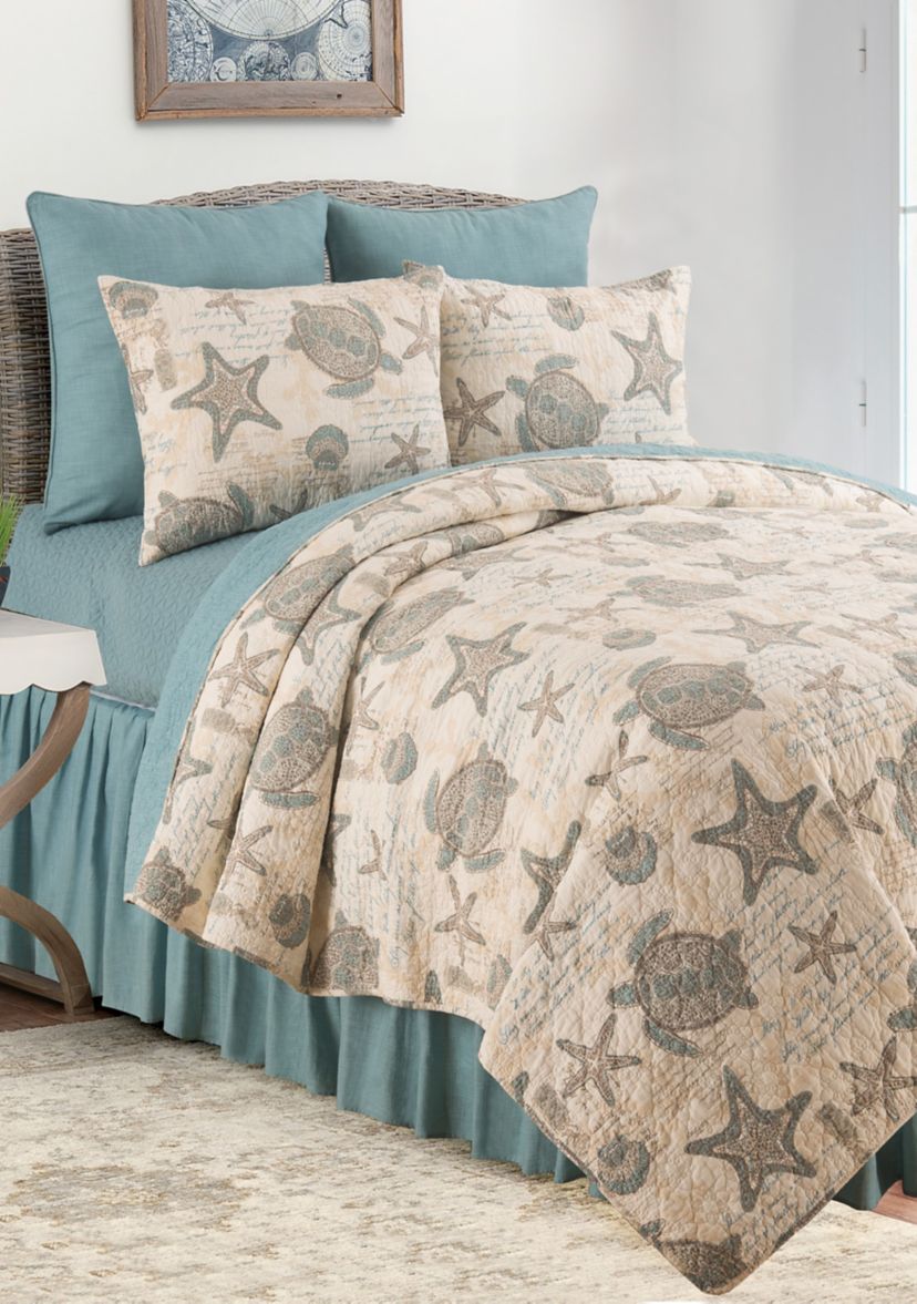 Amber Sands Coastal Quilt Set