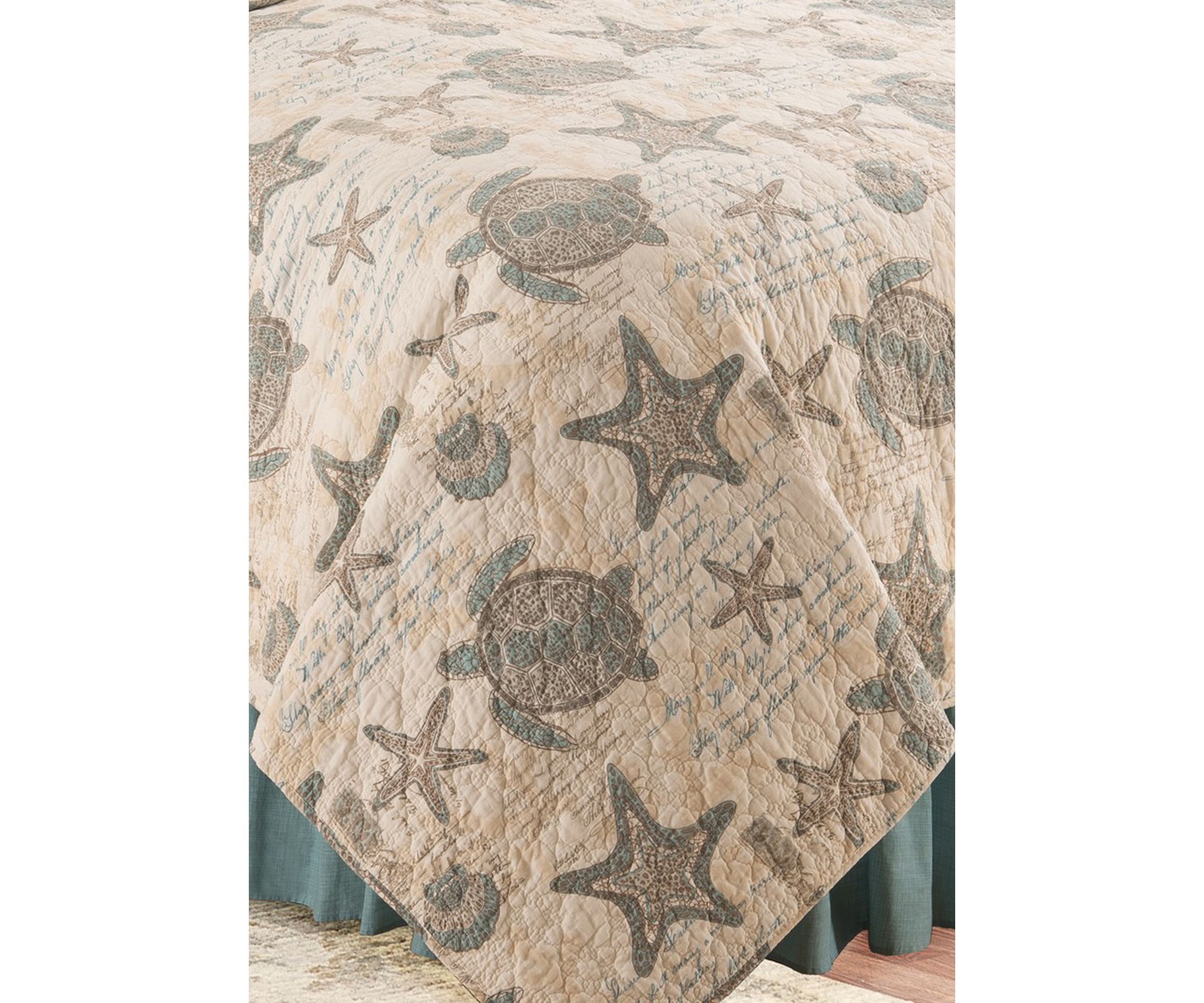Amber Sands Coastal Quilt Set
