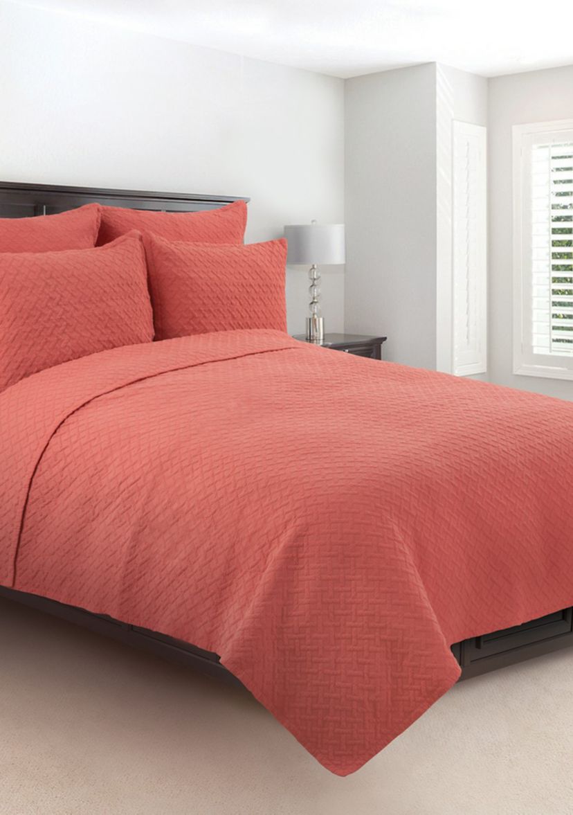 Basketweave Quilt Set