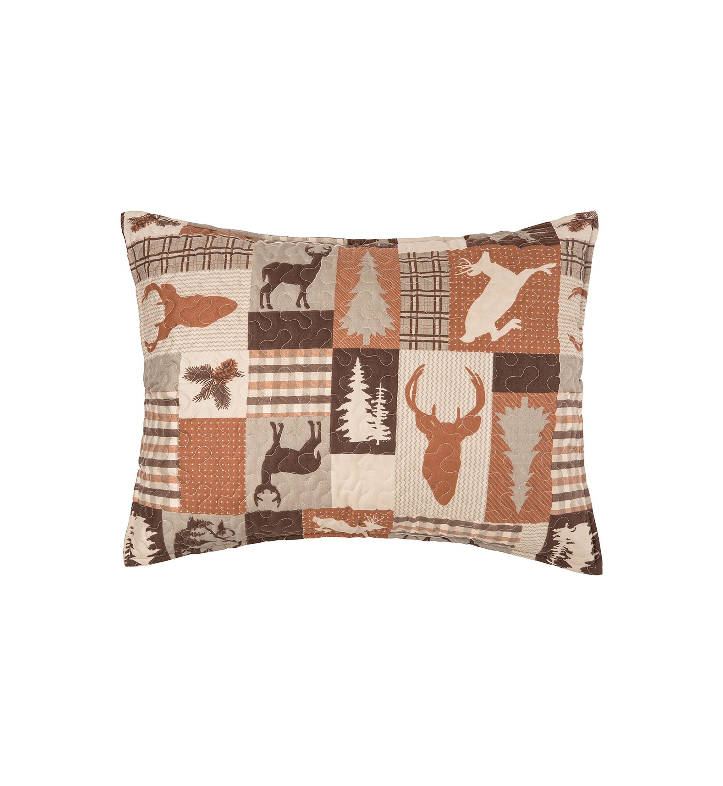 Buck Ridge Trail Rustic Lodge Quilt Set