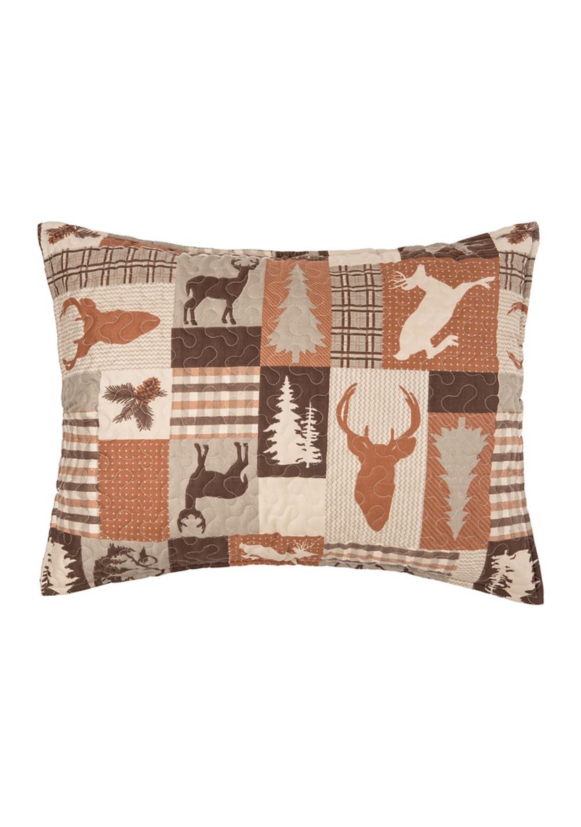 Buck Ridge Trail Rustic Lodge Quilt Set