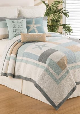 Driftwood Shores Coastal Quilt Set