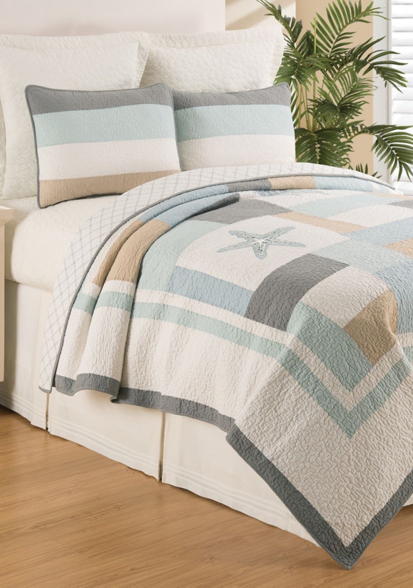 Driftwood Shores Coastal Quilt Set