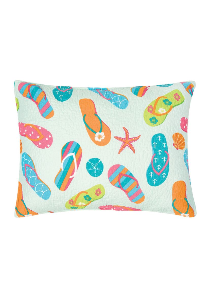 Flip Flop Life Coastal Quilt Set