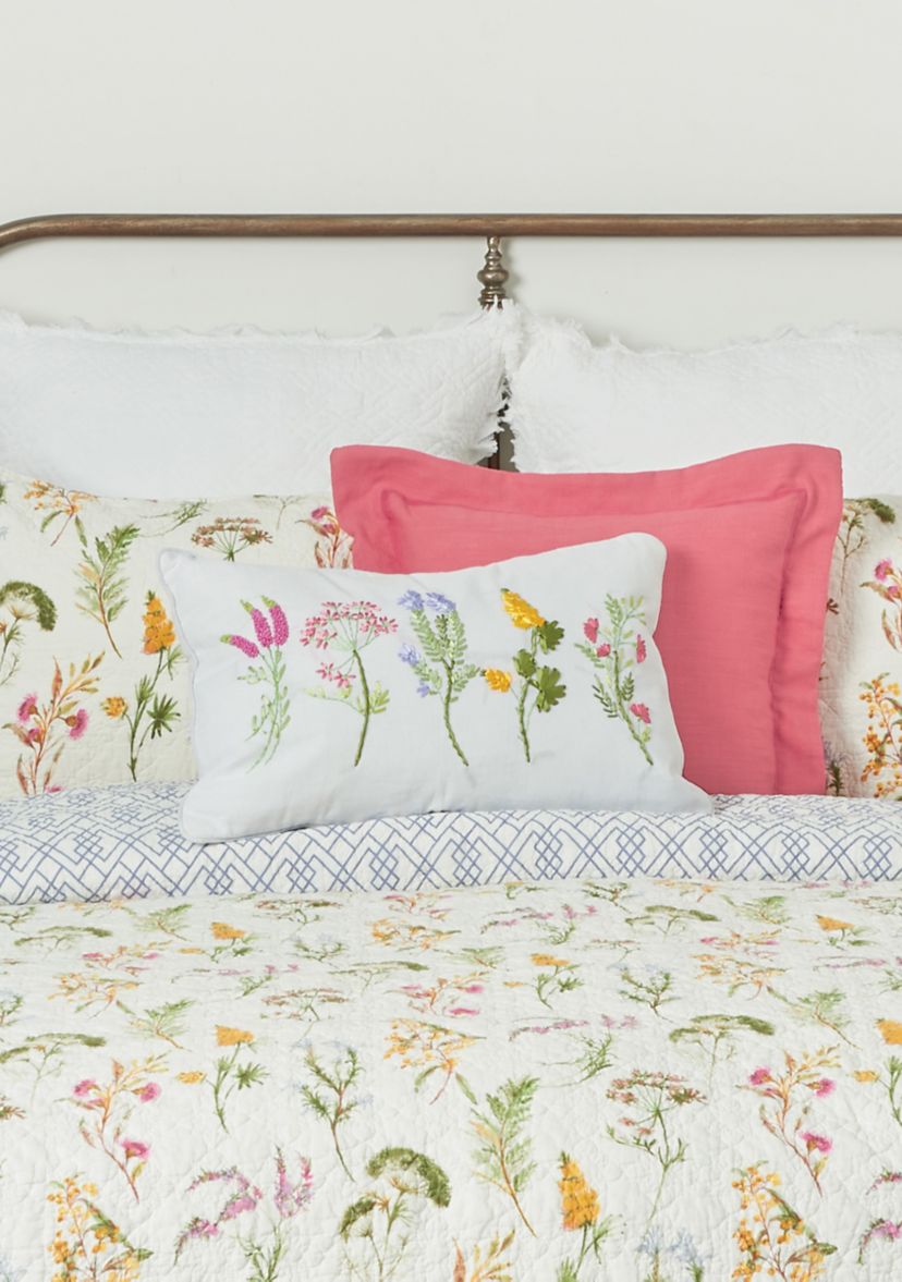 Genevieve Floral Quilt Set