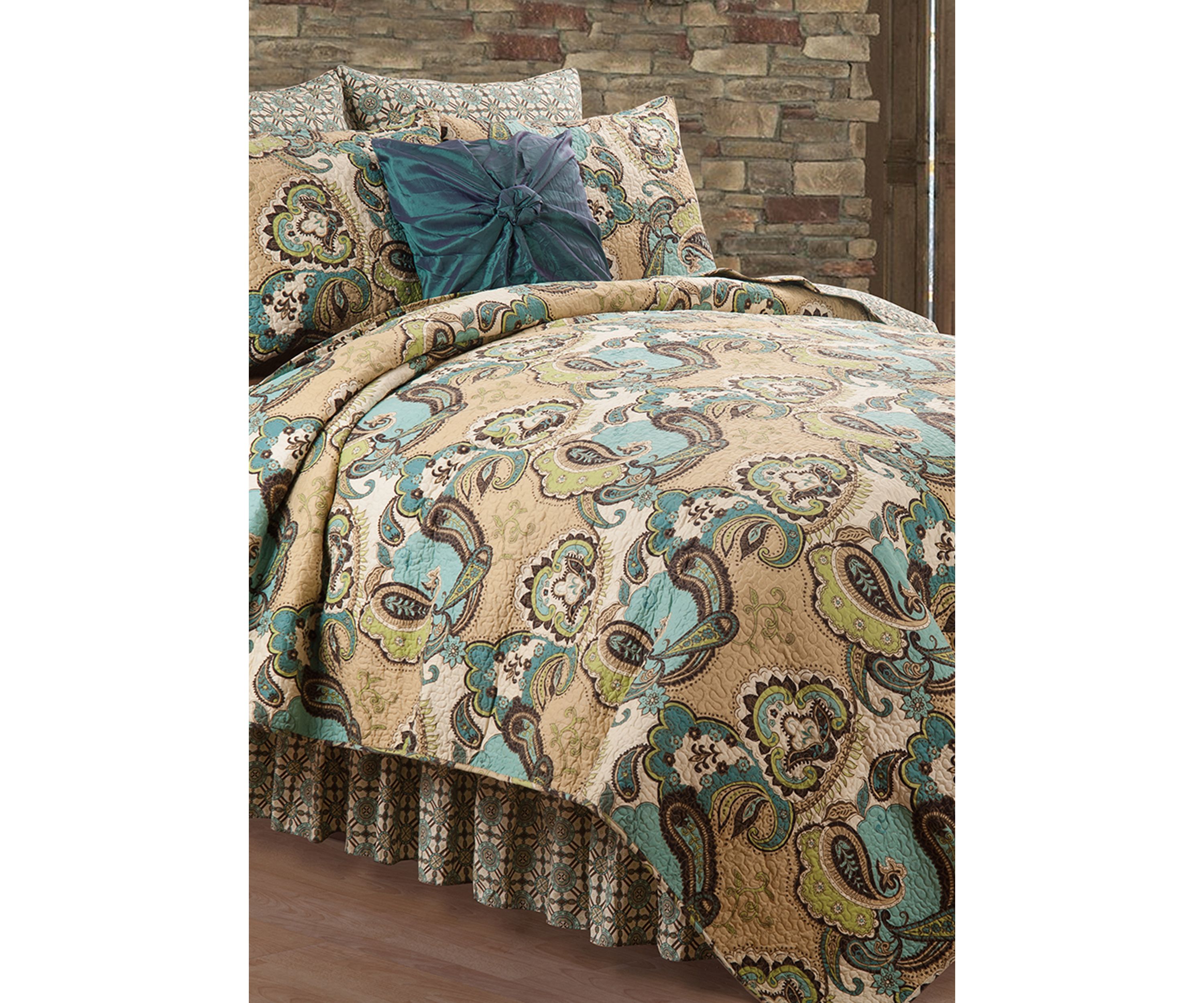 Kasbah Paisley Quilt Set