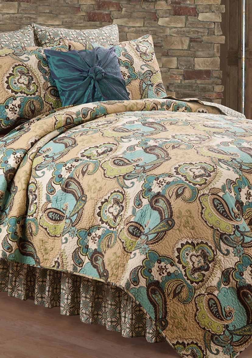 Kasbah Paisley Quilt Set