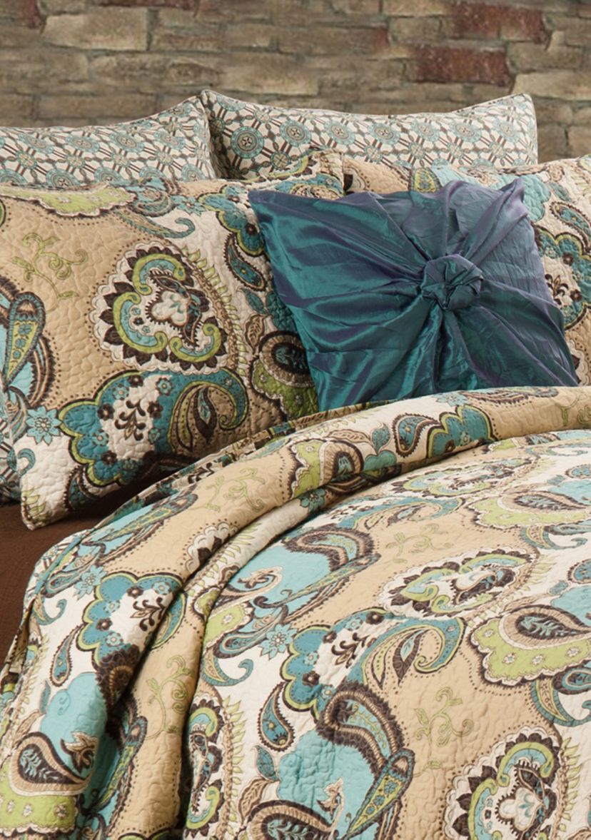 Kasbah Paisley Quilt Set