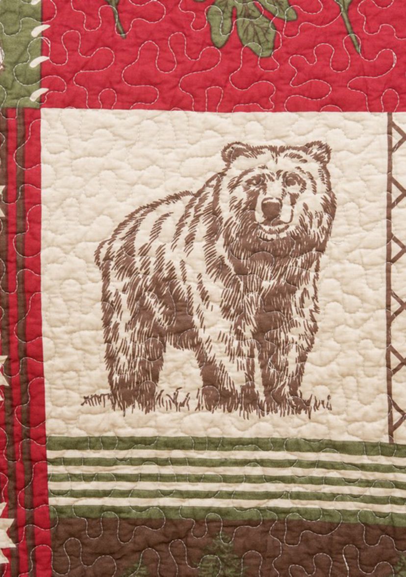Keaton Forest Rustic Quilt Set