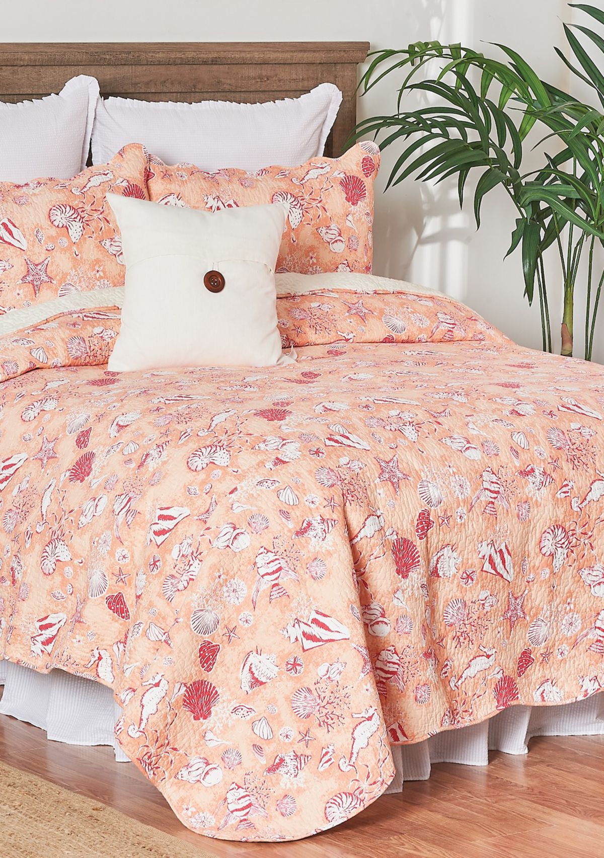 Lagoon Peach Tropical Set