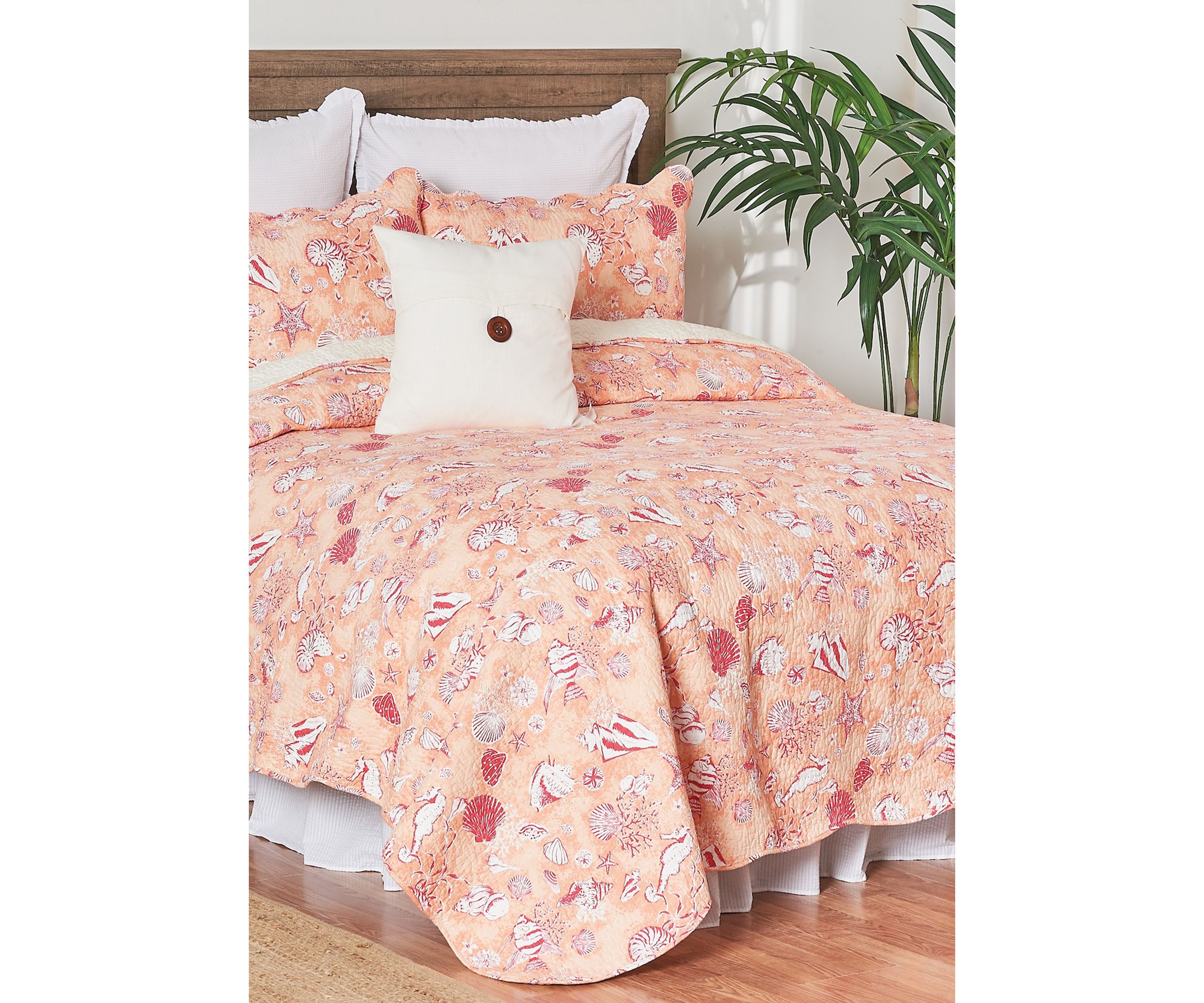 Lagoon Peach Tropical Set