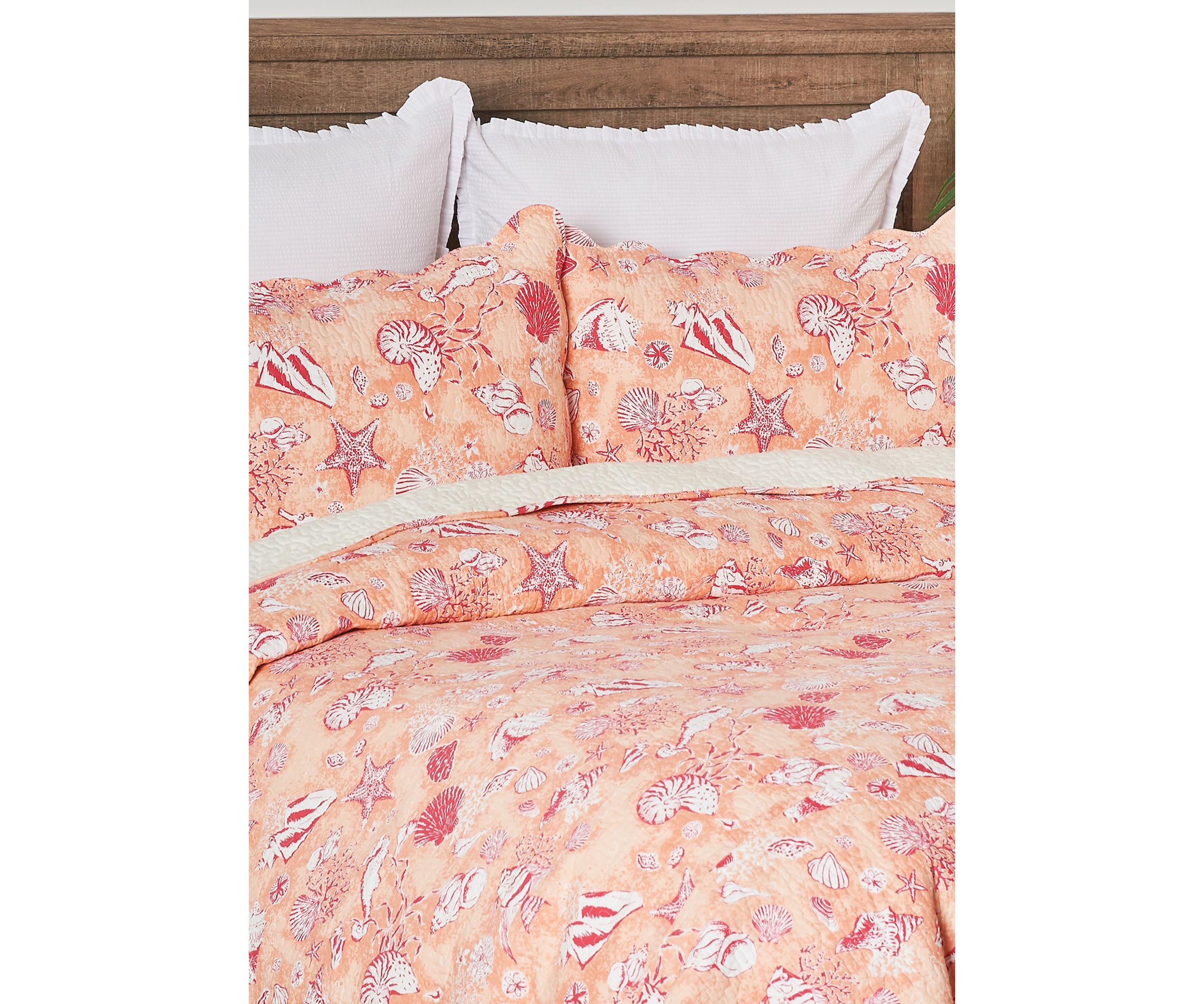 Lagoon Peach Tropical Set