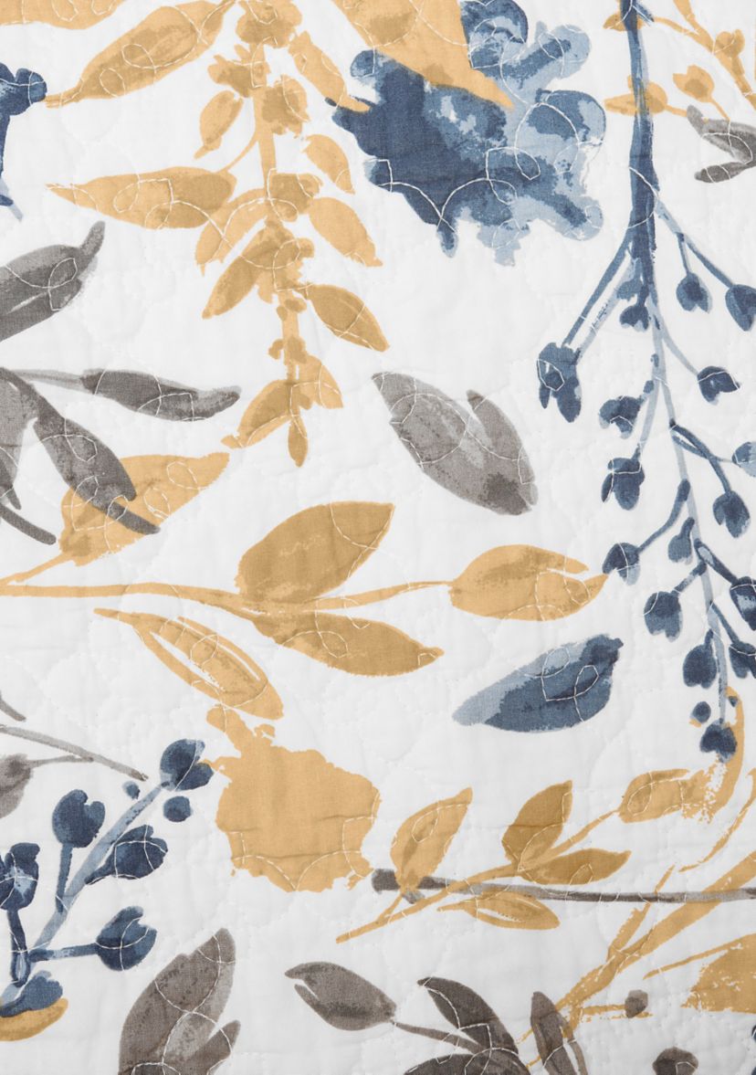 Natural Home Floral Quilt Set