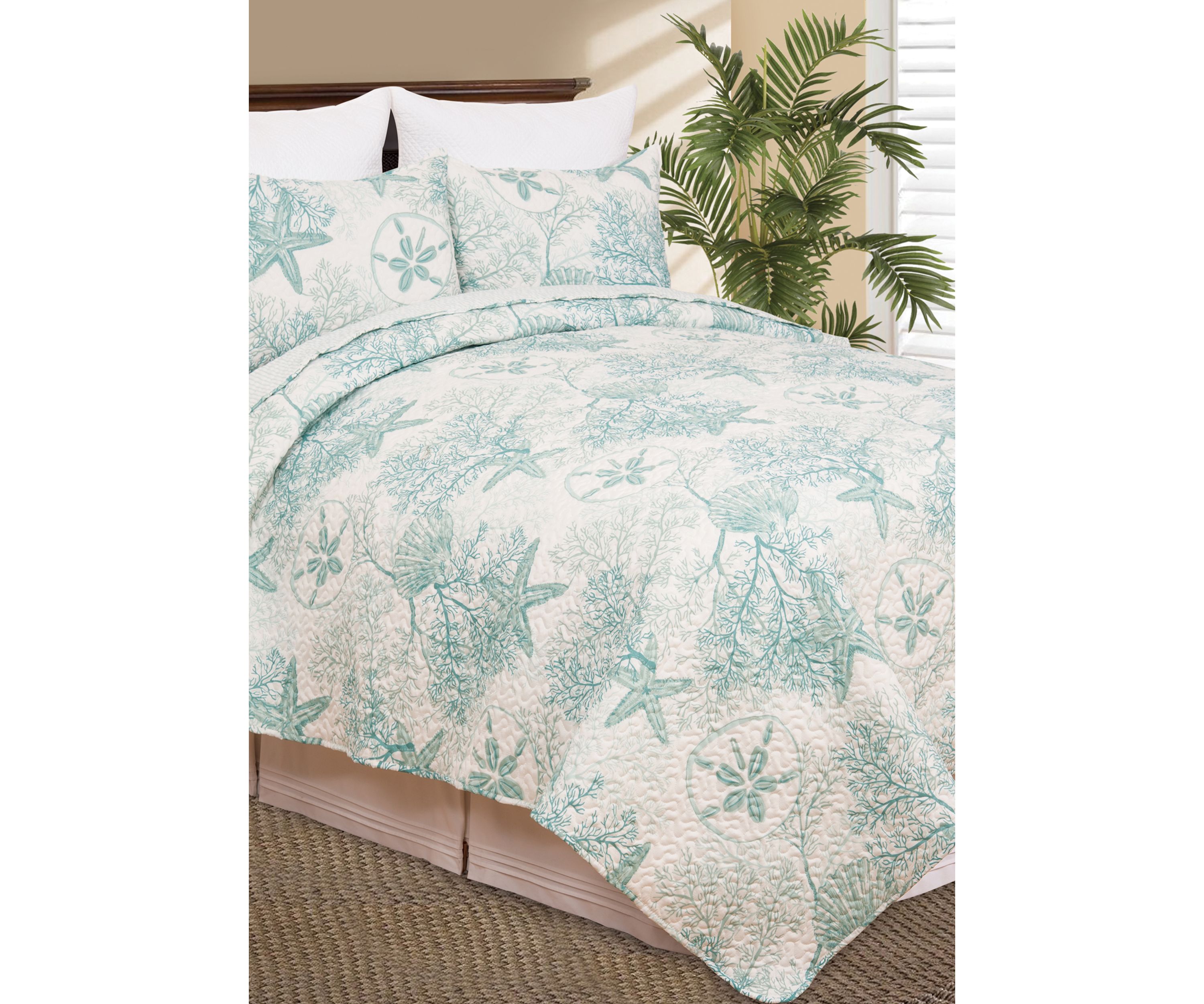 Ocean Treasures Coastal Quilt Set