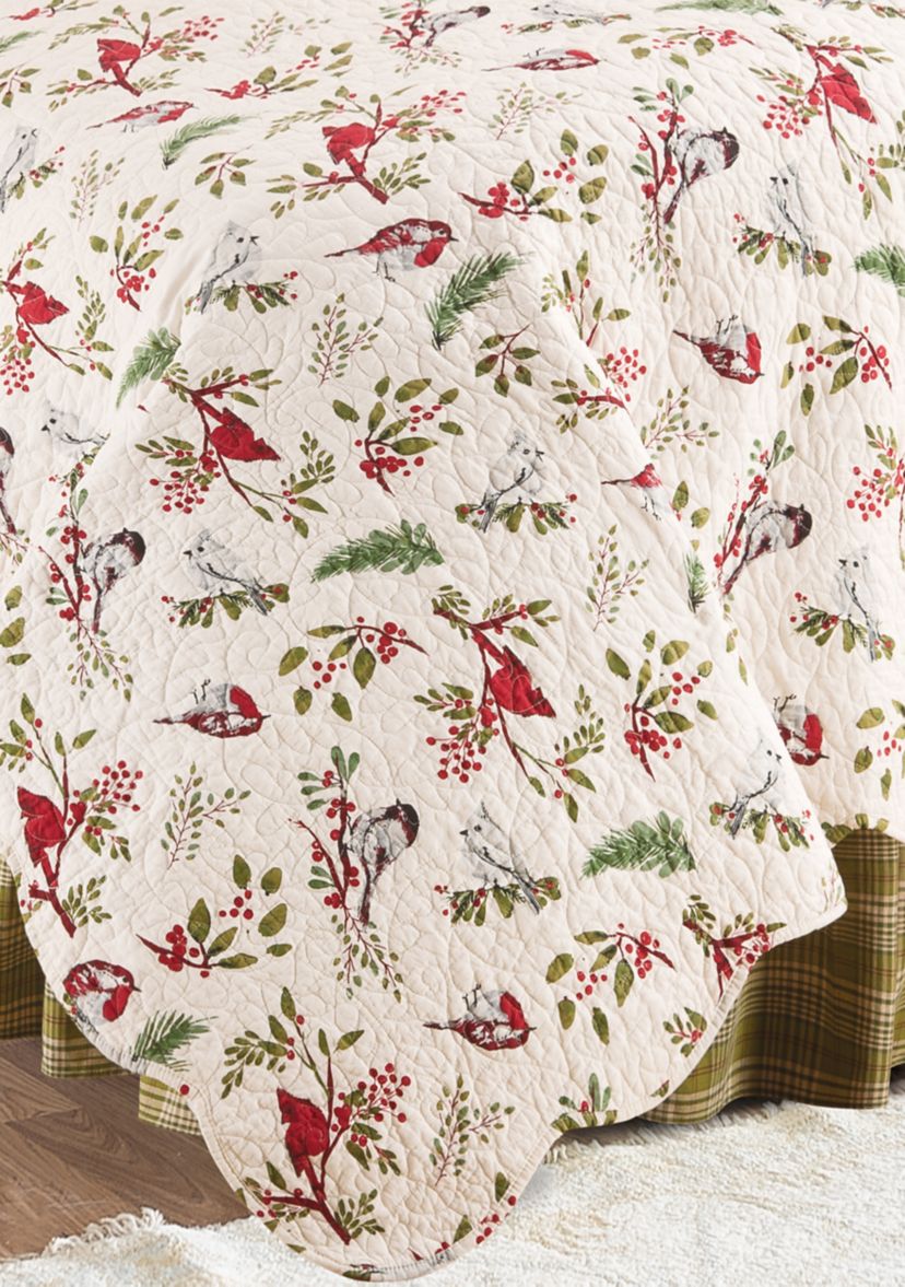 Sprig Birds Quilt Set