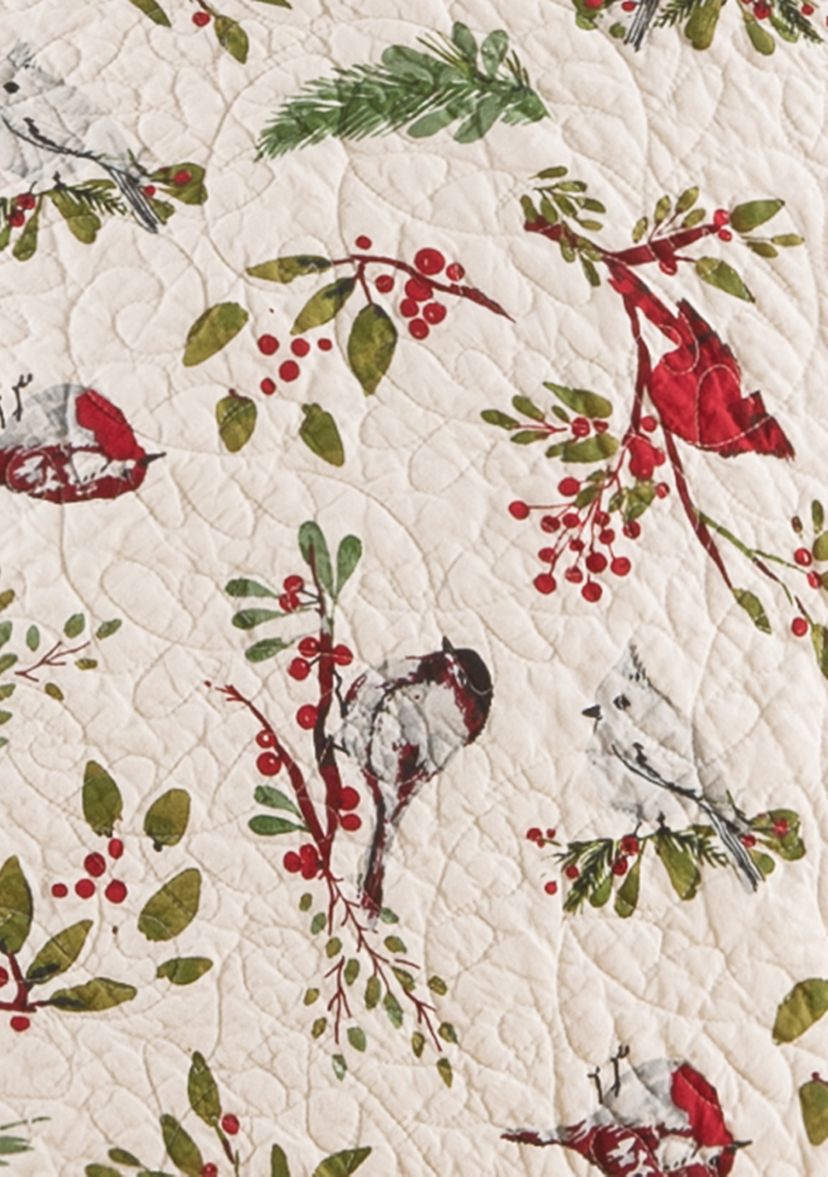 Sprig Birds Quilt Set