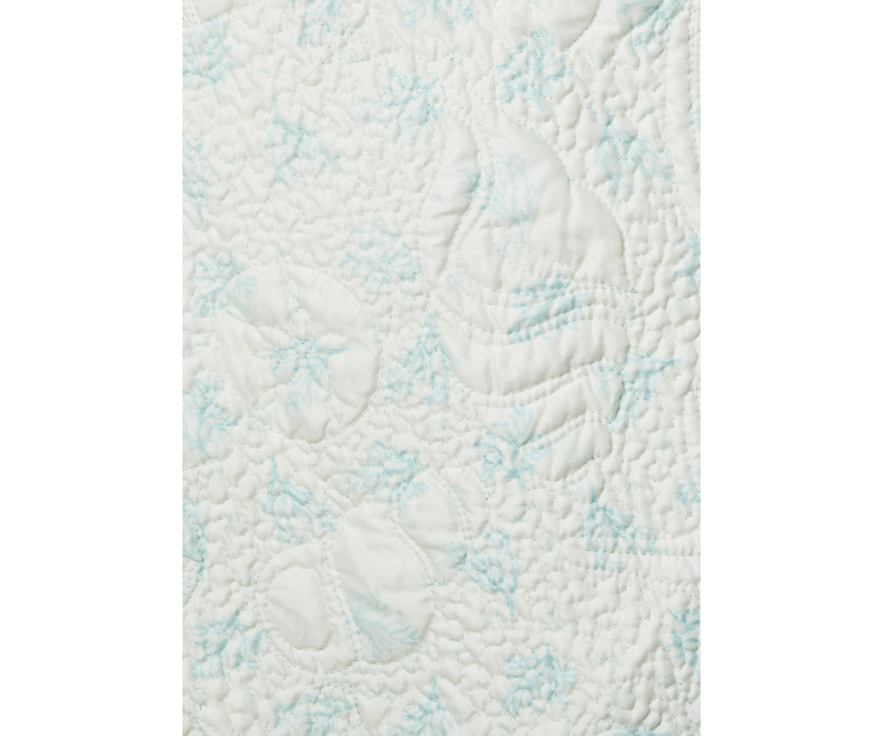 St. Martin Coastal Blue Quilt Set