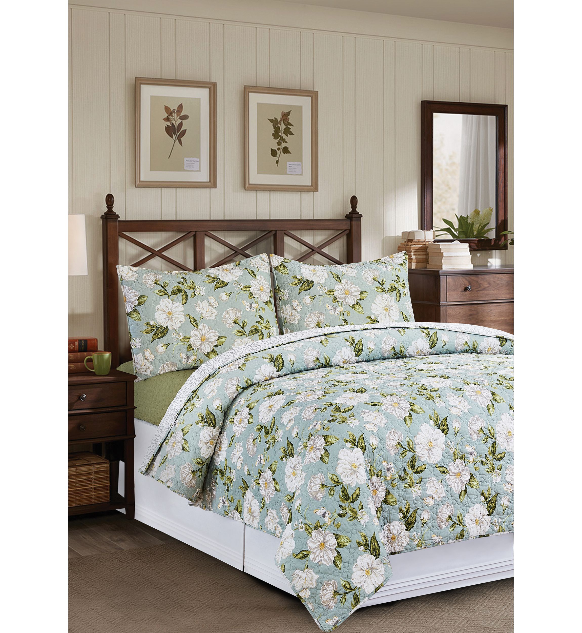 Magnolia Garden Quilt Set