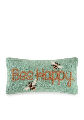 C F Bee Happy Decorative Pillow Belk