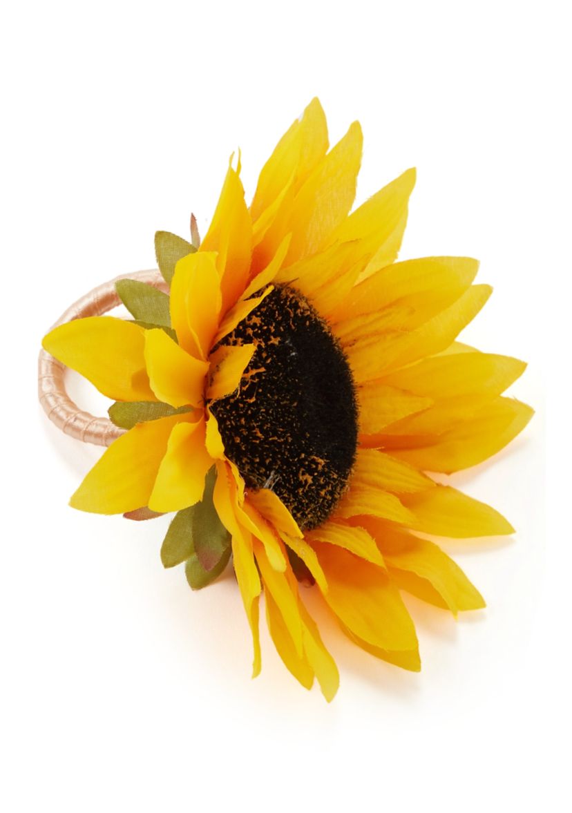 Sunflower Napkin Ring
