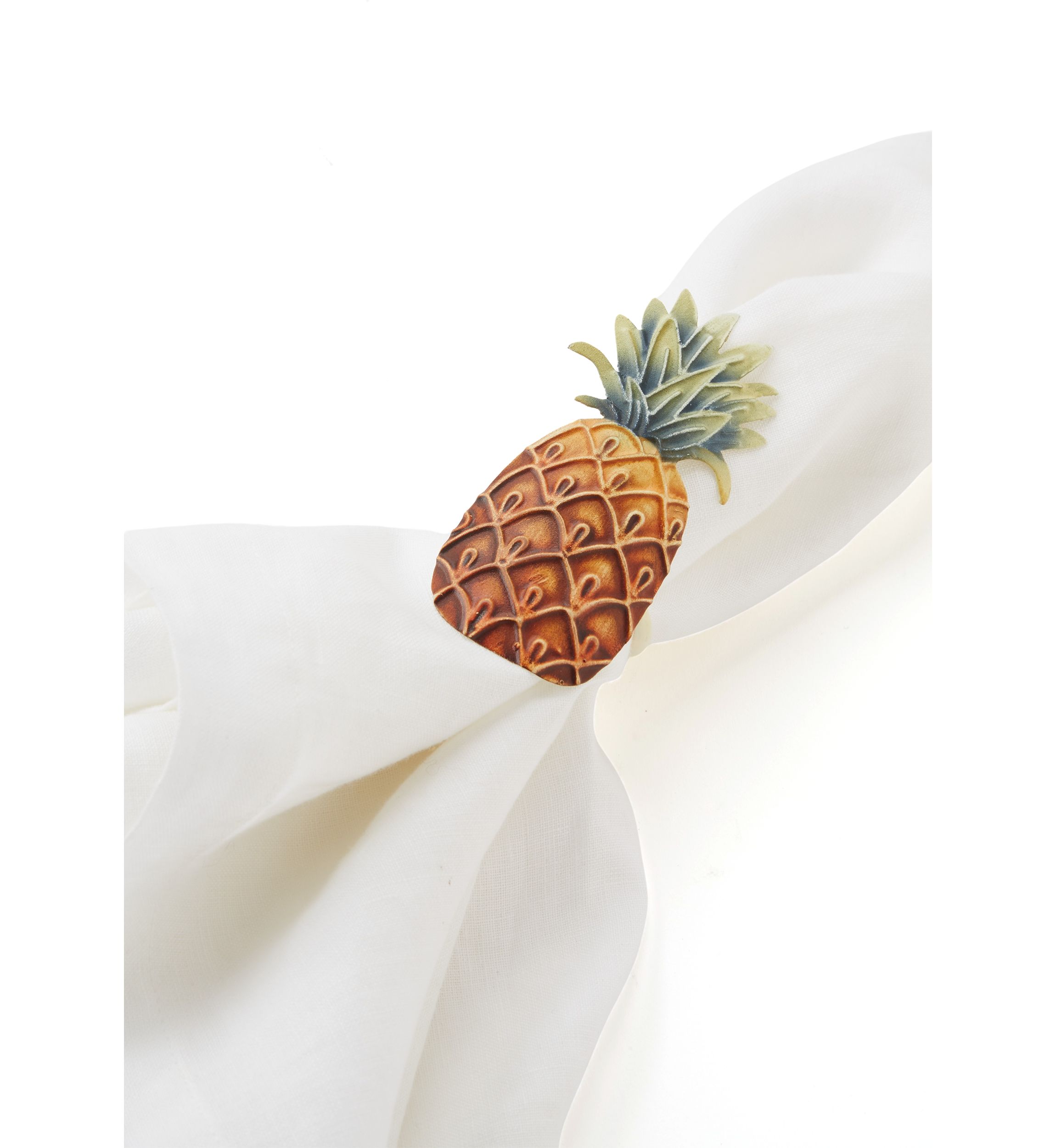 Pineapple Metal Napkin Ring