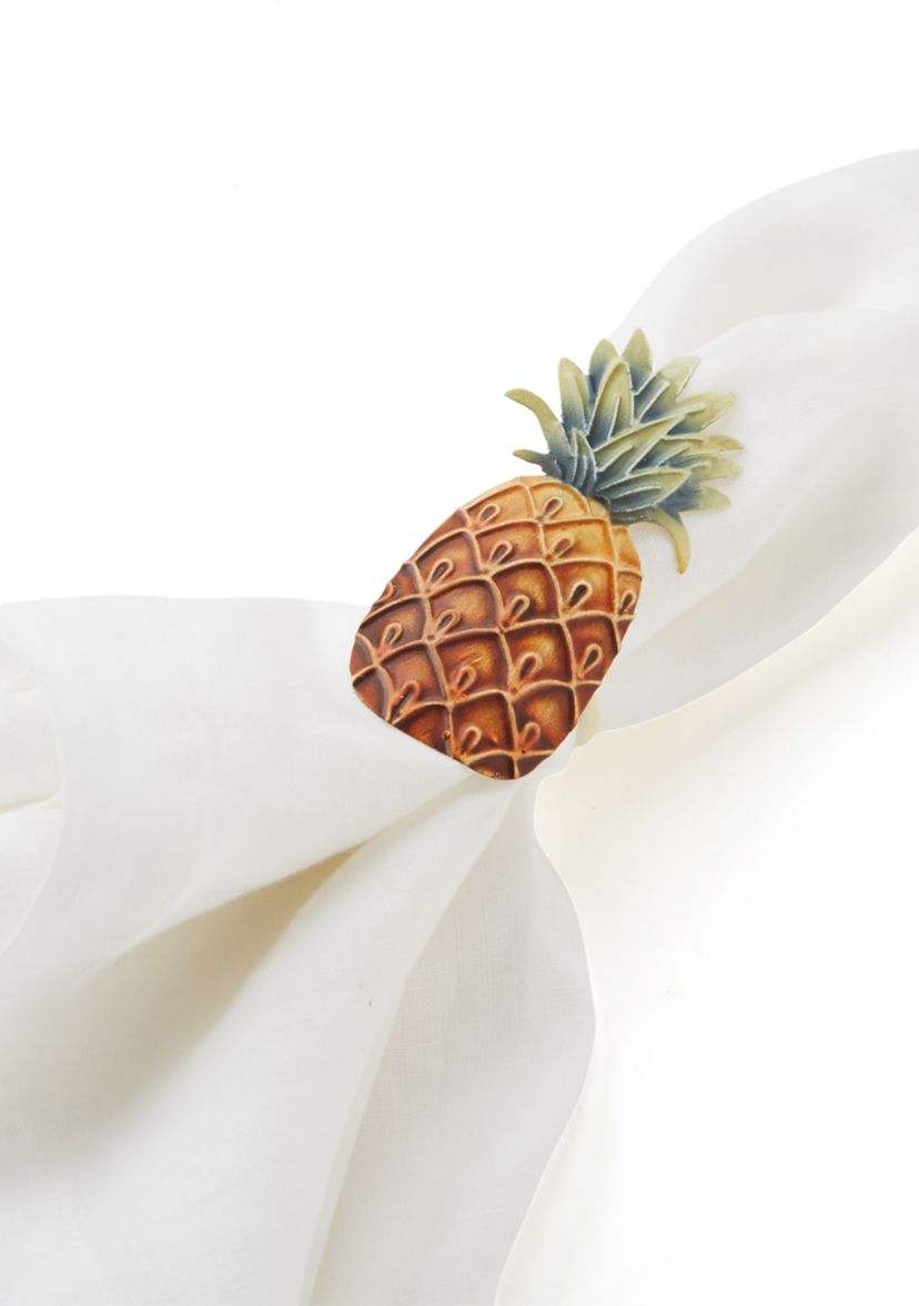 Pineapple Metal Napkin Ring