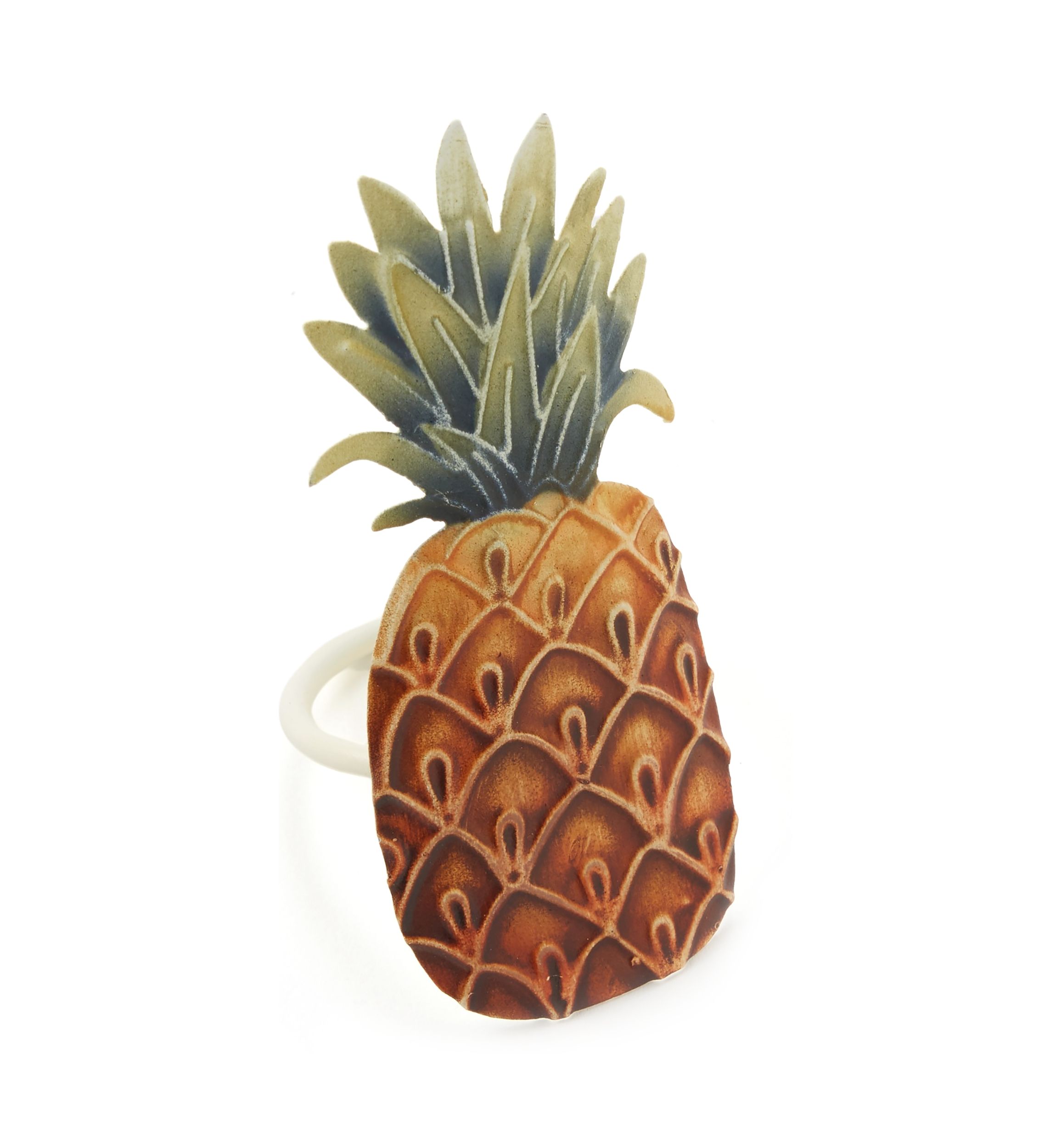 Pineapple Metal Napkin Ring