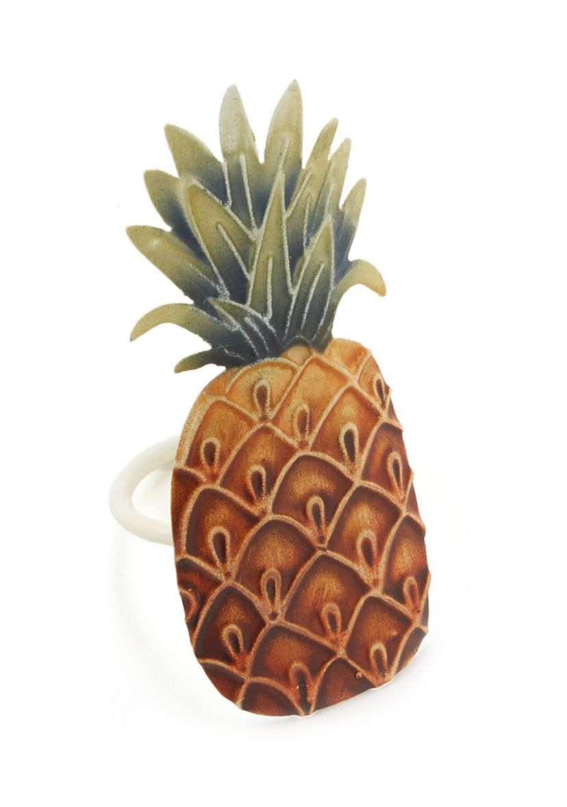 Pineapple Metal Napkin Ring