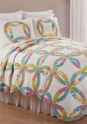 levtex zarya neutral quilt set collectio