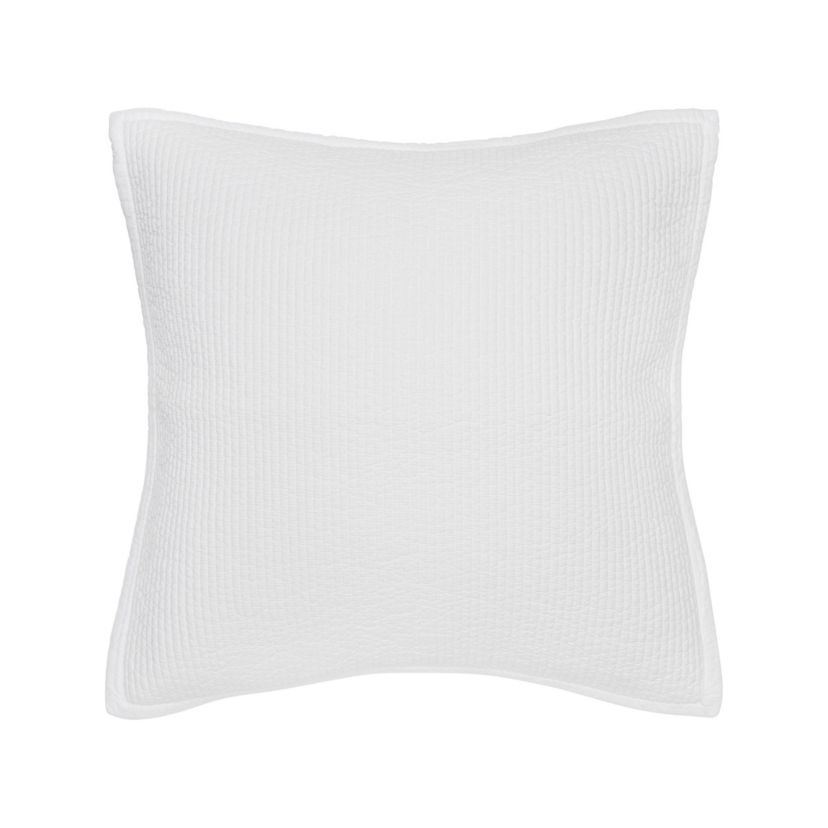 26" x 26" Bennett White Euro Sham