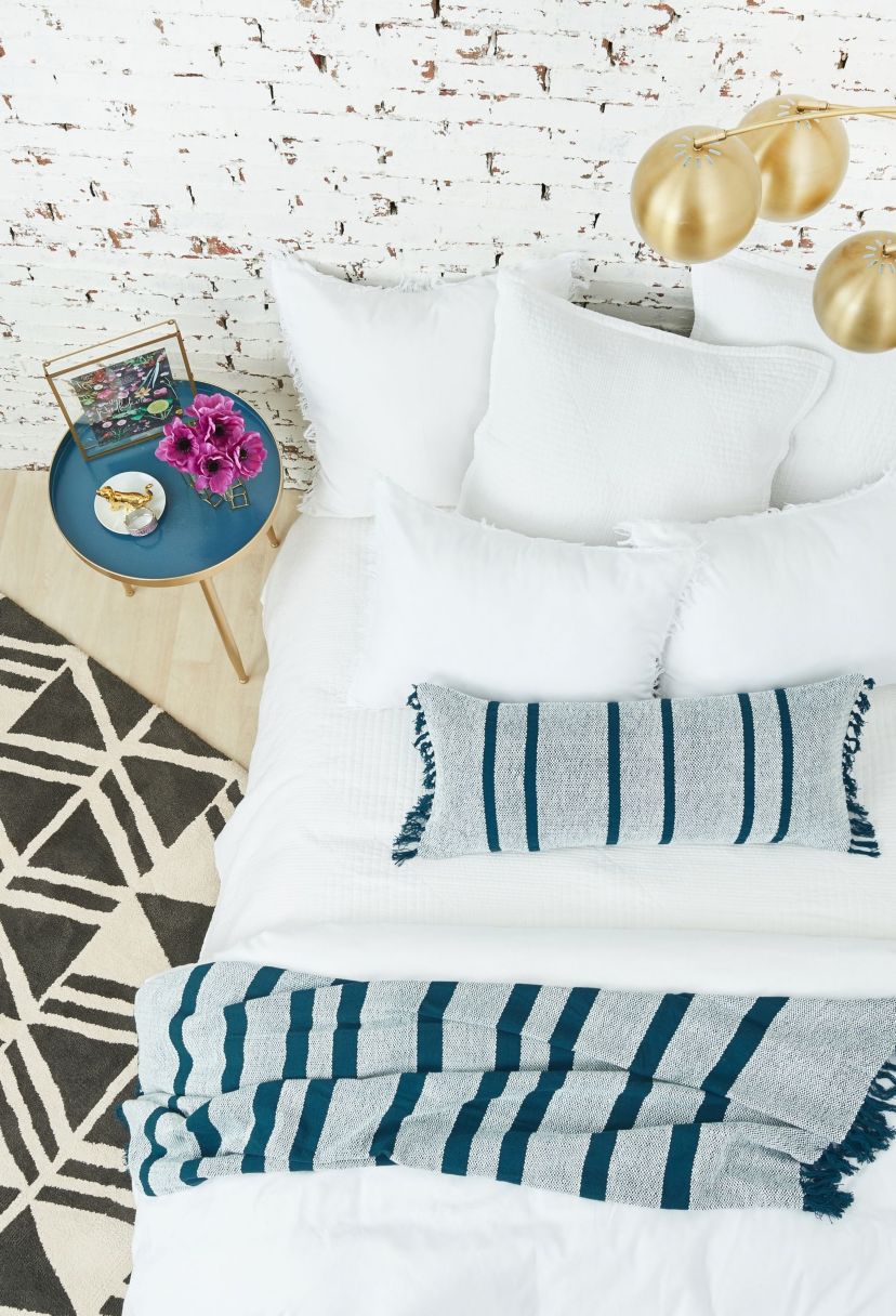 Graham White King Quilt