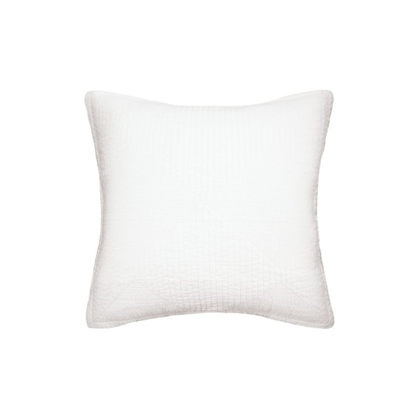 26" x 26" Graham White Euro Sham