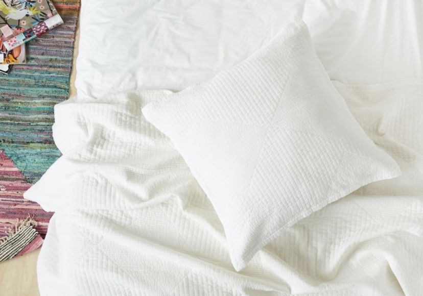 26" x 26" Graham White Euro Sham