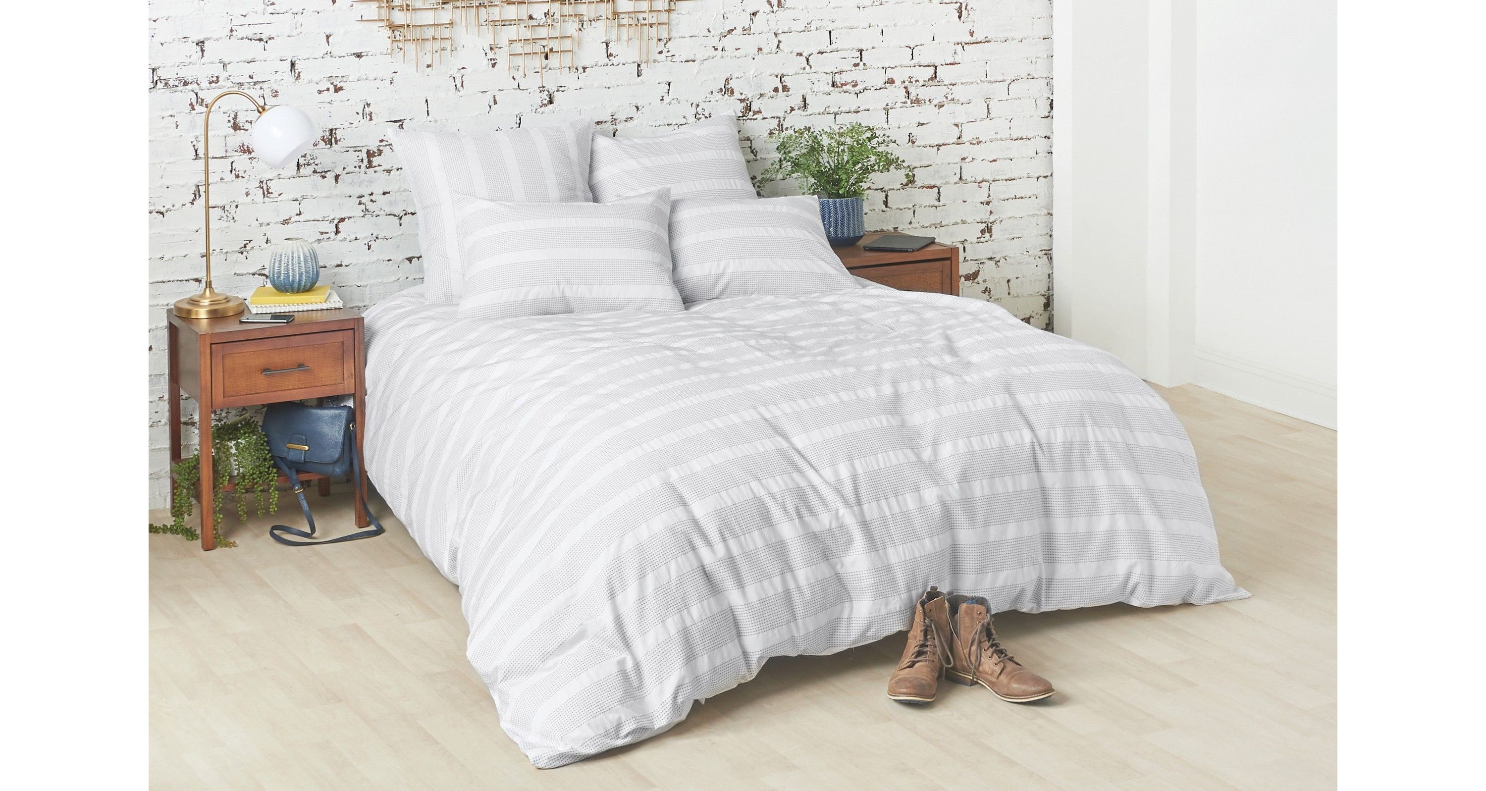 Mason Queen Duvet Cover