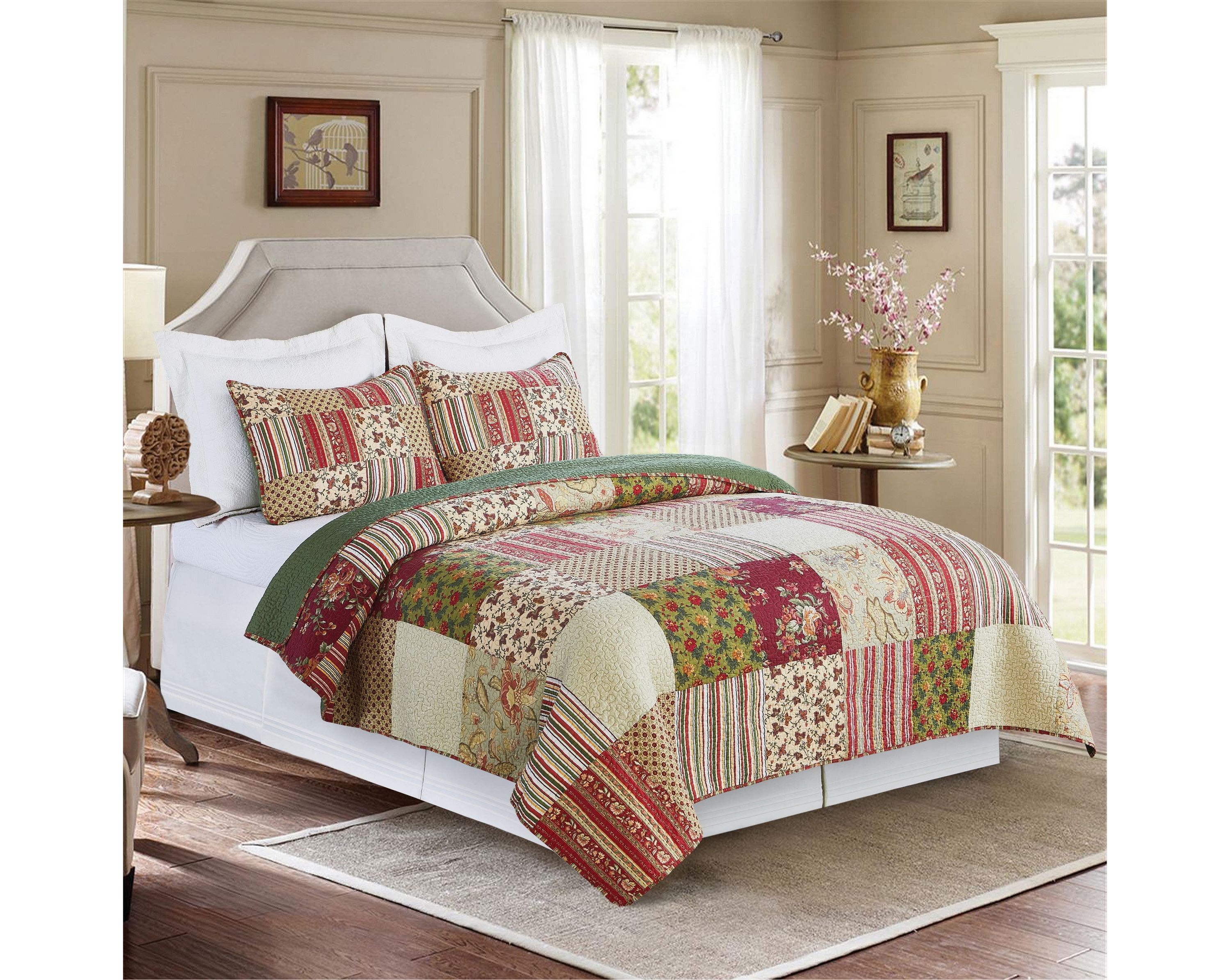 Ember King Quilt Set