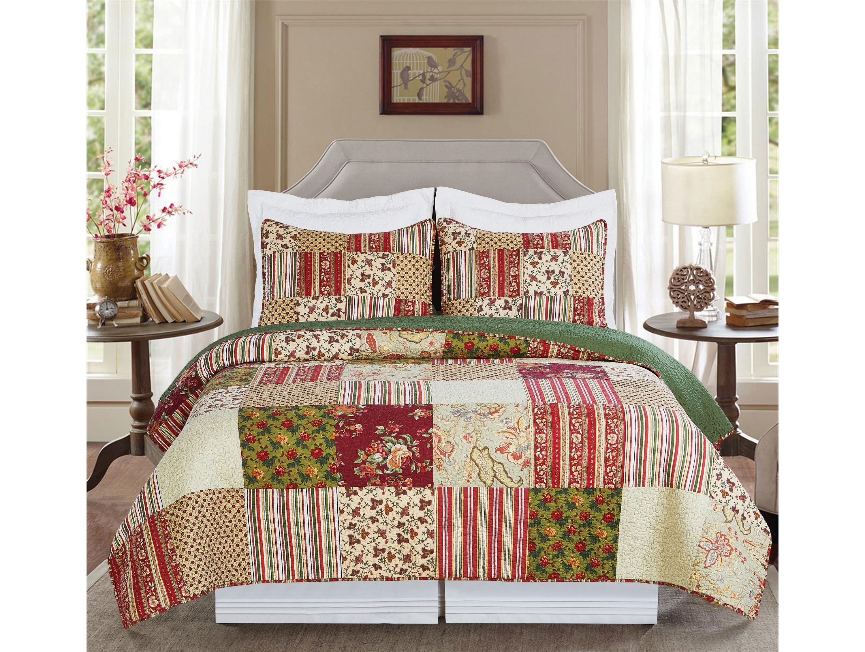 Ember King Quilt Set