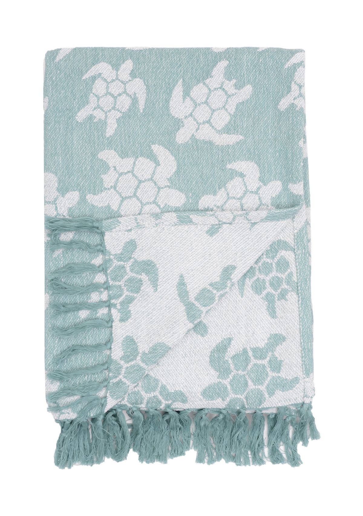 Chenille Turtle Throw 