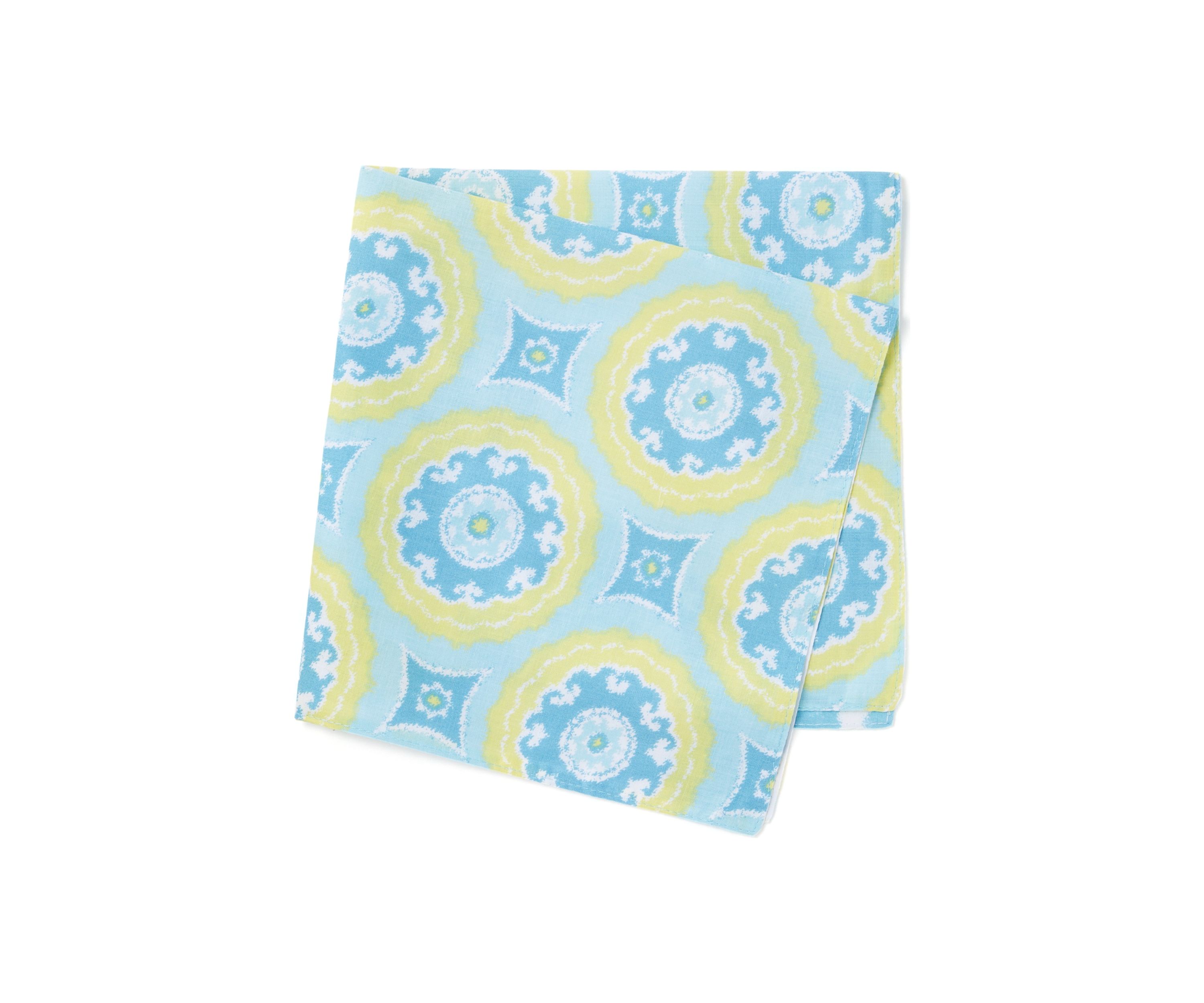 Reversible Delilah Blue Napkin